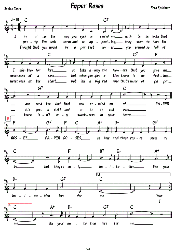 Sheet Music